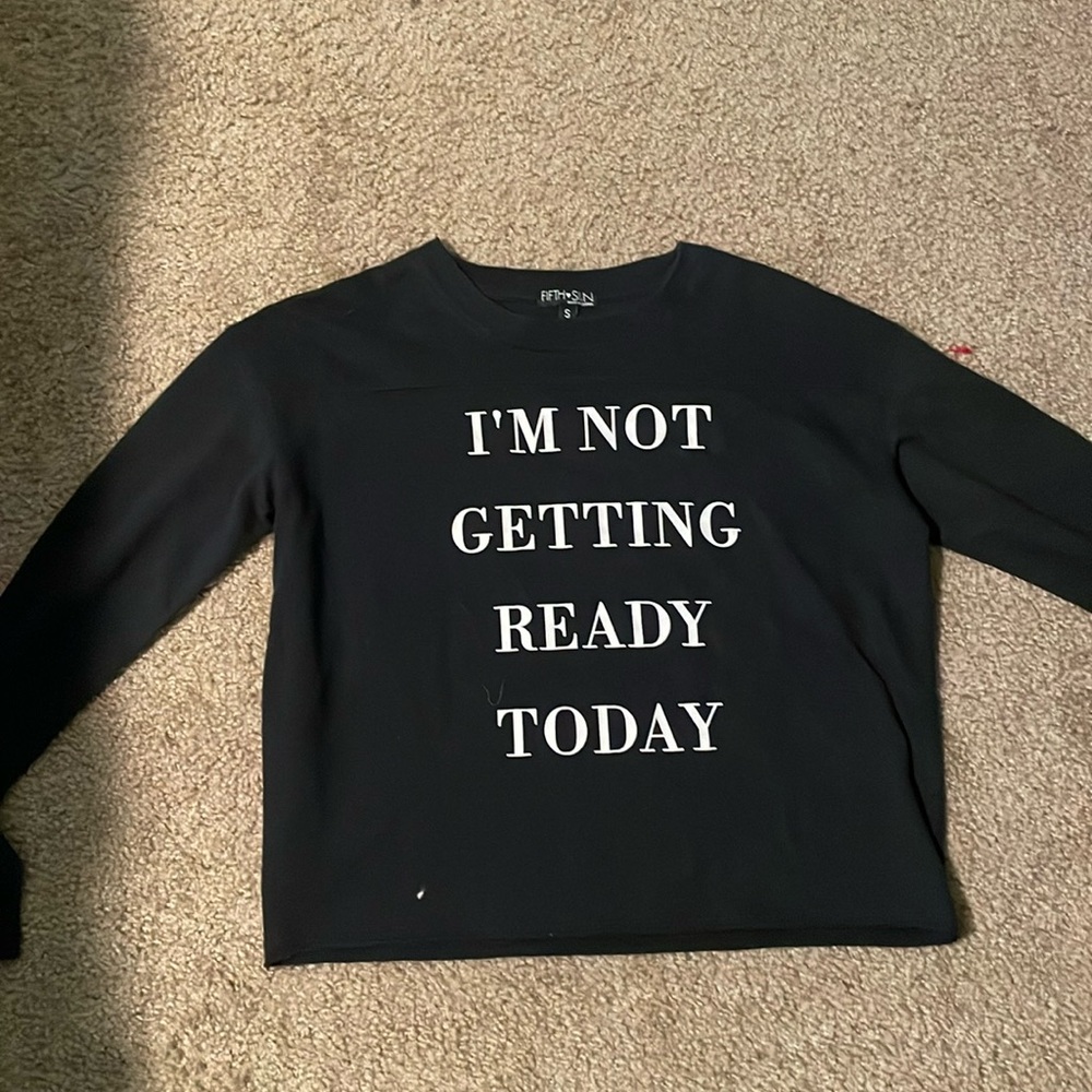 Fifth Sun long sleeve crop top